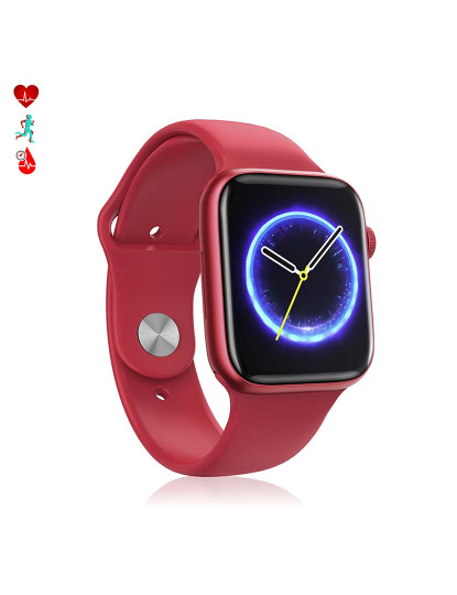 imagem de Smartwatch KD07 com monitor cardíaco Vermelho1