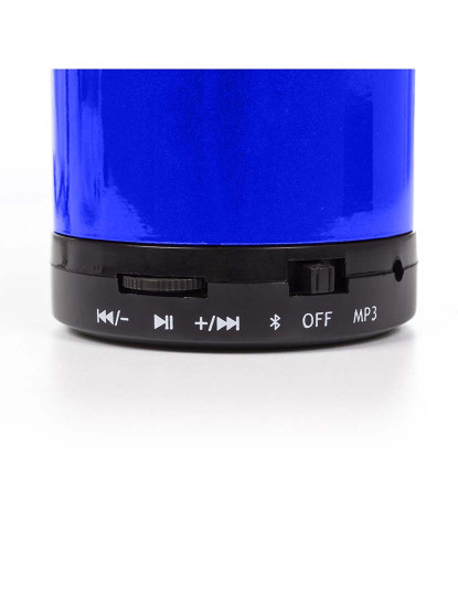 imagem de Caixa de som compacta Martins Bluetooth 3 Azul8