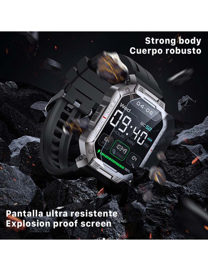 imagem de Smartwatch NX3 Cinza2