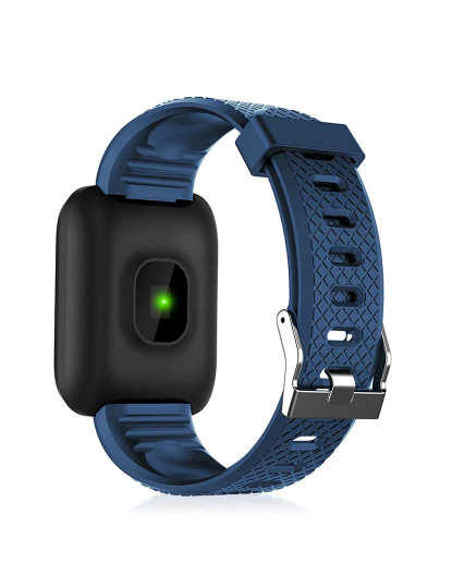 imagem de Smartband ID116 Bluetooth 40 pan monitor cardíaco Azul6