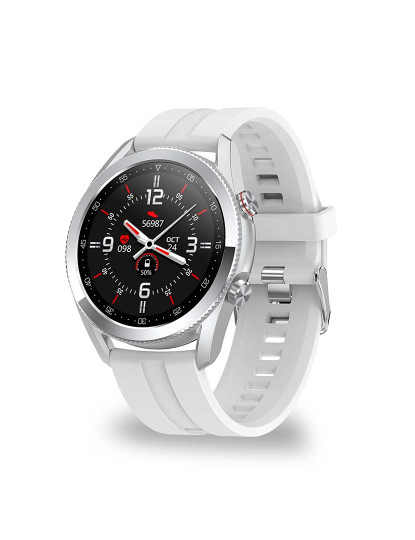 imagem de Smartwatch L19 com notificações de aplicações Branco9