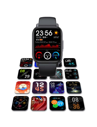 imagem grande de Smartwatch QS16 Turquesa5