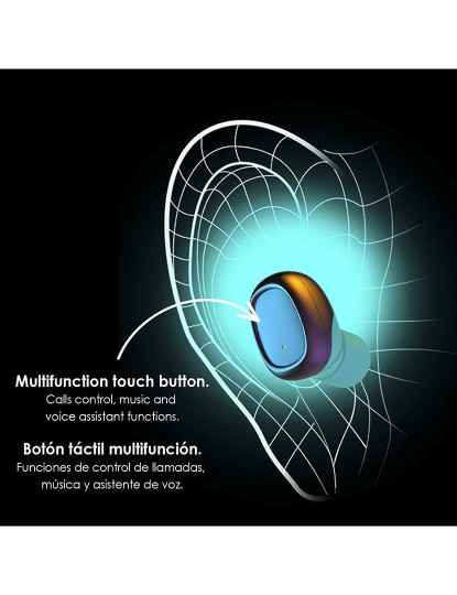 imagem de Auriculares TWS G5S Bluetooth 5.0 com função Powerbank.2
