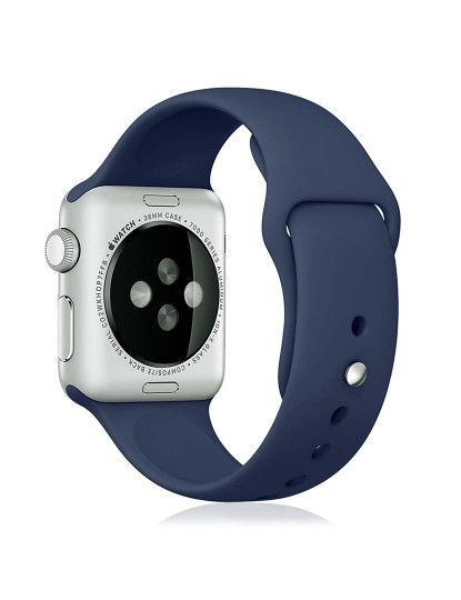 imagem de Bracelete Silicone Apple Watch 38MM/40MM Azul2