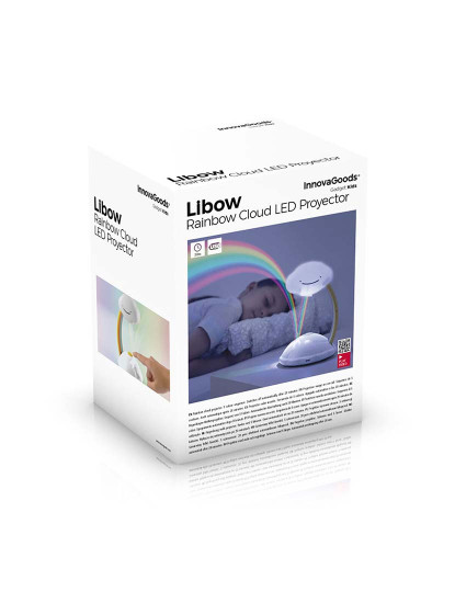 imagem de Projetor LED Libow InnovaGoods Rainbow Cloud2