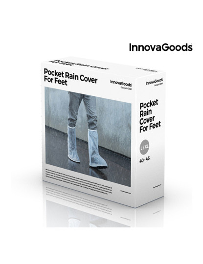 imagem de Capa de Chuva com Bolso para Sapatos InnovaGoods (Pack de 2) - L/XL5