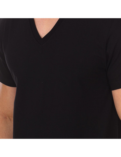 imagem de Pack 3 T-Shirts Homem Preto4