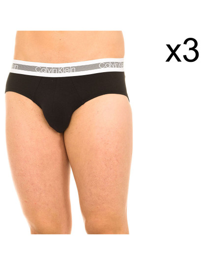 Calvin Klein - Pack 3 Cuecas Homem Preto