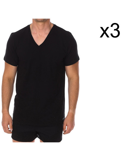 imagem de Pack 3 T-Shirts Homem Preto1