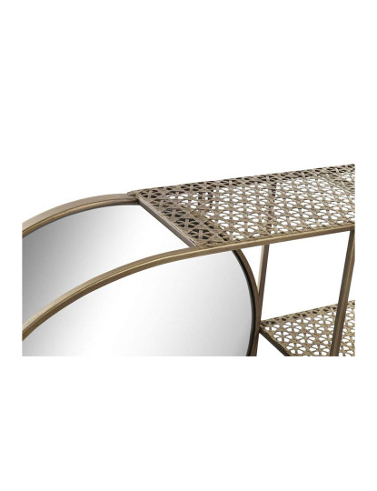 imagem de Espelho Metal Espelho 80X13X35 Dourado2
