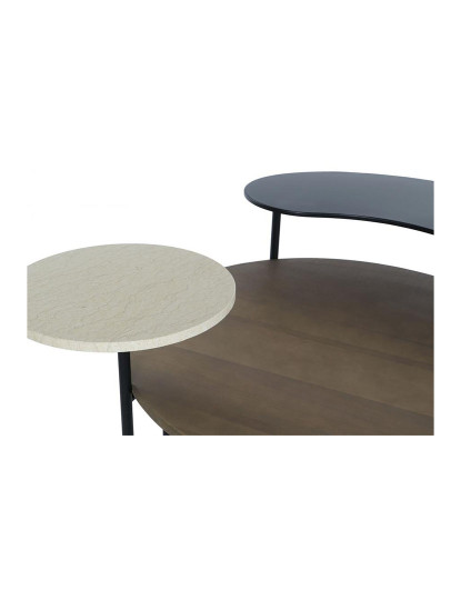 imagem de Mesa de Centro Metálica Mdf 118X90X61 Preta2