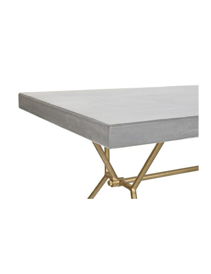 imagem de Mesa de jantar em latão Mango 180X90X76 Losango Branco2