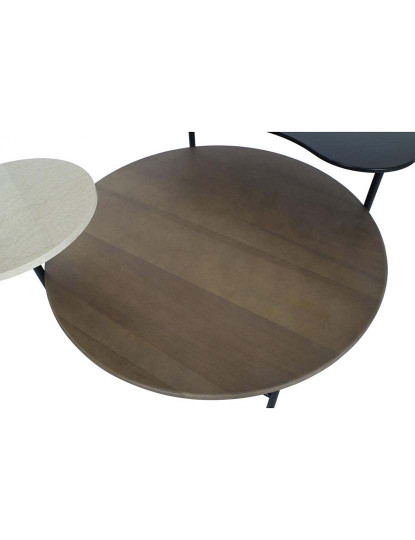 imagem de Mesa de Centro Metálica Mdf 118X90X61 Preta3