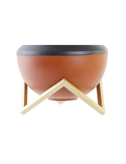 imagem de Vaso DKD Home Decor Multicolor Metal Moderno 18 x 18 x 21 cm2