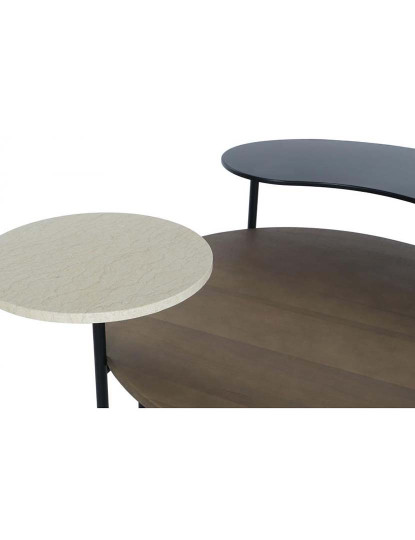 imagem de Mesa de Centro Metálica Mdf 118X90X61 Preta7