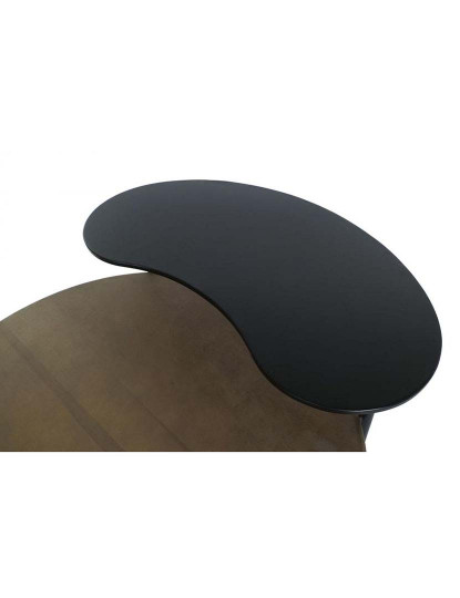 imagem de Mesa de Centro Metálica Mdf 118X90X61 Preta4