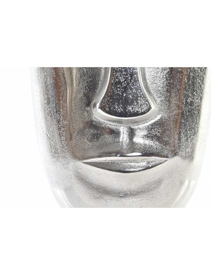 imagem de Vaso de Alumínio 18X14X26 Prata Face2