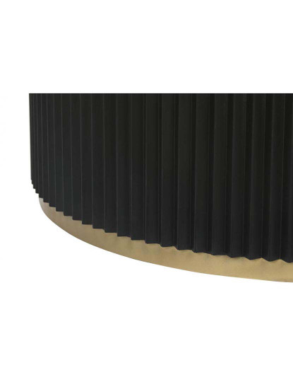 imagem de Mesa de Centro Metal Mármore 80X80X40 Preta4