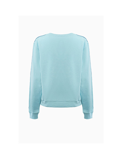 imagem de Sweatshirt de Senhora Azul Claro3