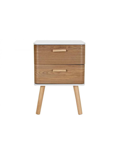 imagem de Mesa De Cabeceira Bambu 2 Gavetas 5