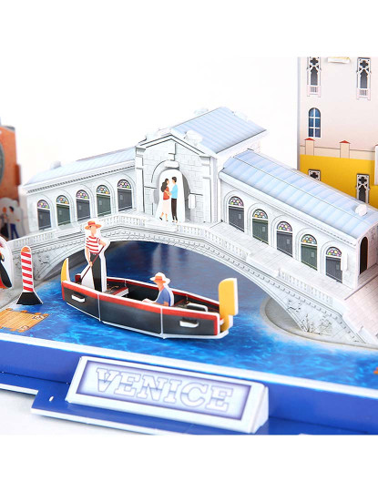 imagem de Puzzle 3D City Line Venecia3