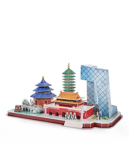 imagem de Puzzle 3D City Line Pekin6