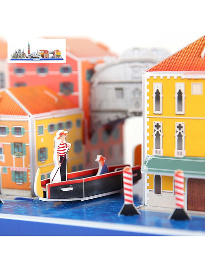 imagem de Puzzle 3D City Line Venecia5