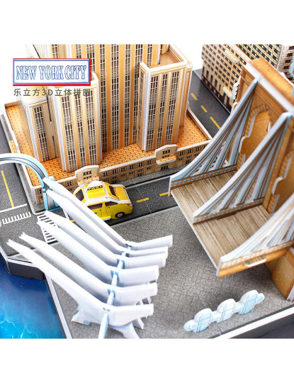 imagem de Puzzle 3D City Line Nova York4