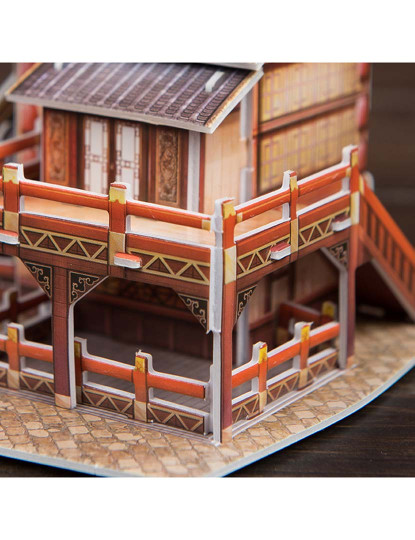imagem de Puzzle 3D World Style China Oriental Taberna Del Dragón Tradicional3