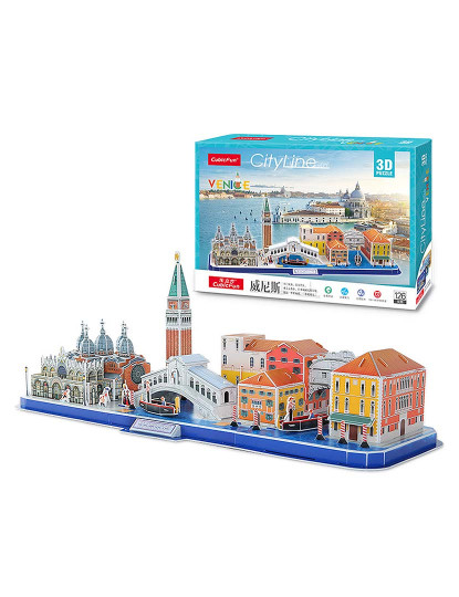 imagem de Puzzle 3D City Line Venecia1