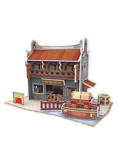 imagem de Puzzle 3D World Style China Restaurante Tradicional1