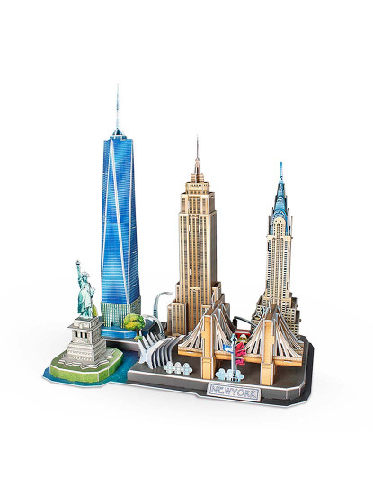 imagem de Puzzle 3D City Line Nova York6