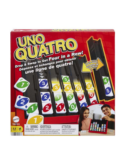 imagem de JOGO MATTEL GAMES UNO QUATRO HPF821