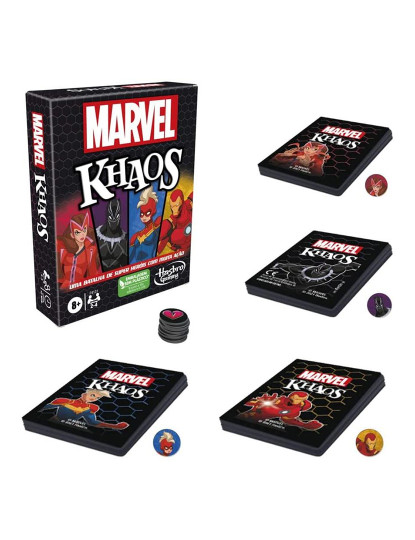 imagem de JOGO CARTAS MARVEL KHAOS F41311901