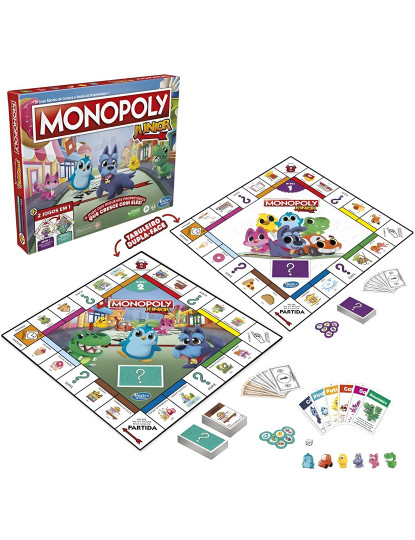 imagem de MONOPOLY JUNIOR 2 EM 1 F8562191