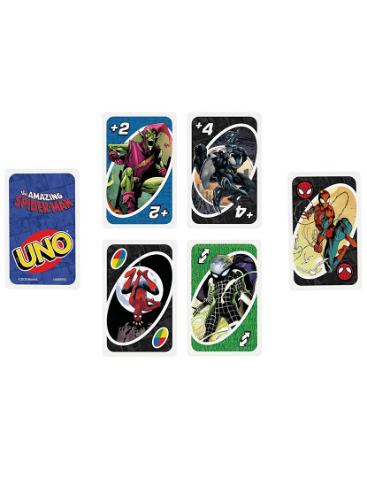 imagem de JOGO MATTEL GAMES UNO SPIDER-MAN HXY085