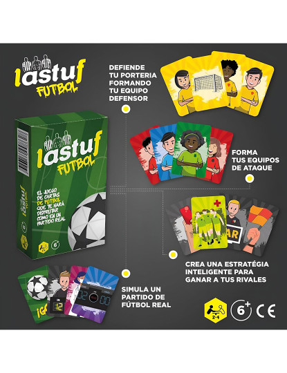 imagem de JOGO CARTAS LASTUF FUTBOL 765252