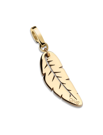 imagem de Charm Energy Feather - Dourado1