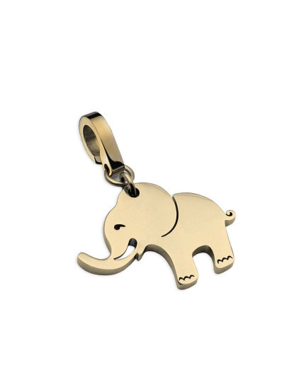 imagem de Charm Energy Elephant - Dourado1