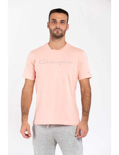 imagem de T-Shirt Homem Rosa Claro1