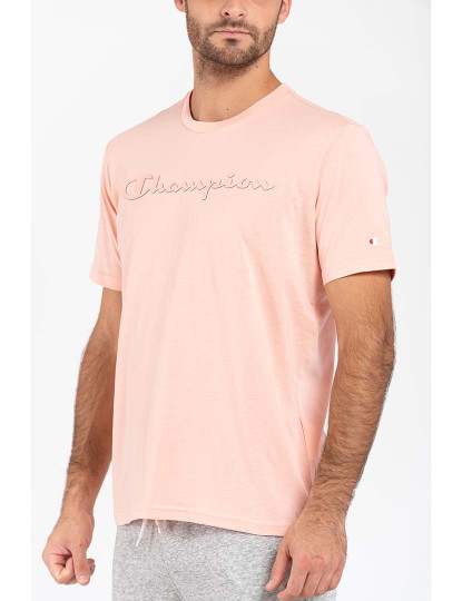 imagem de T-Shirt Homem Rosa Claro2