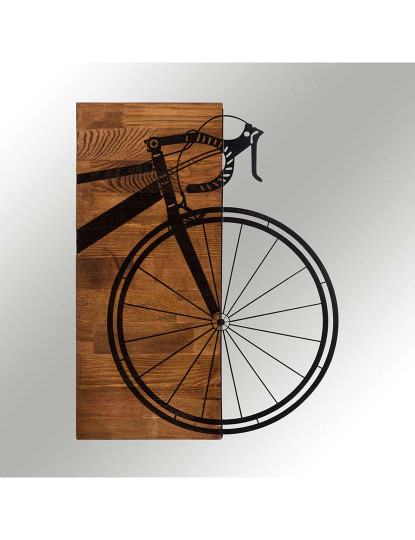 imagem de Decoração Parede Madeira Front Bicycle5