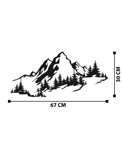 imagem de Decoração Parede Metal Mountain 38