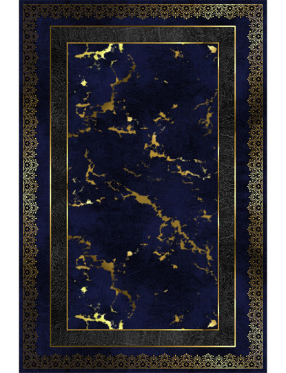 imagem de Tapete Azul Escuro4