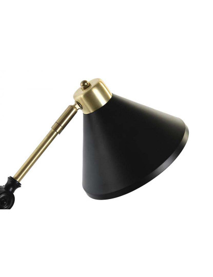 imagem de Candeeiro De Mesa Dourado Preto 3