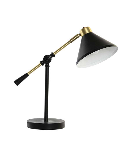 imagem de Candeeiro De Mesa Dourado Preto 5