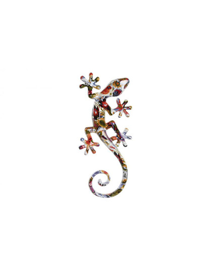 imagem de Decoração Parede Resina Lagarto Multicor1