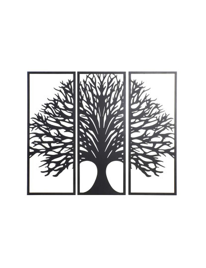 imagem de Decoração Parede Set 3 Metal Árvore 1
