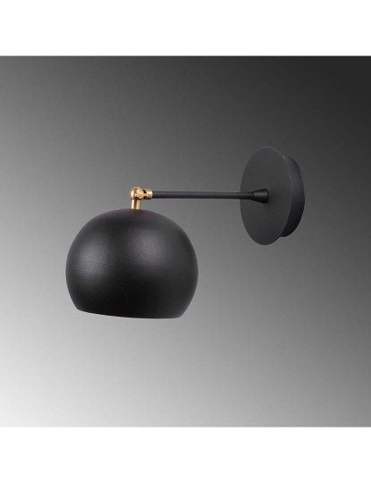 imagem de Candeeiro Parede Sivani - MR - 709 Preto4