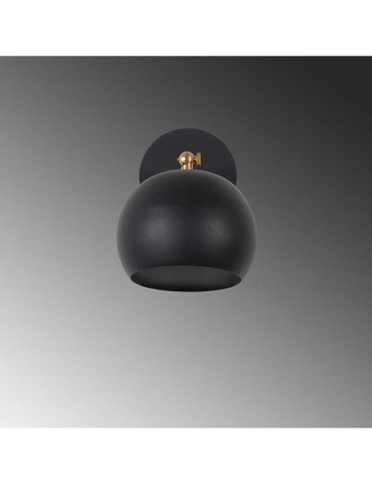 imagem de Candeeiro Parede Sivani - MR - 709 Preto5